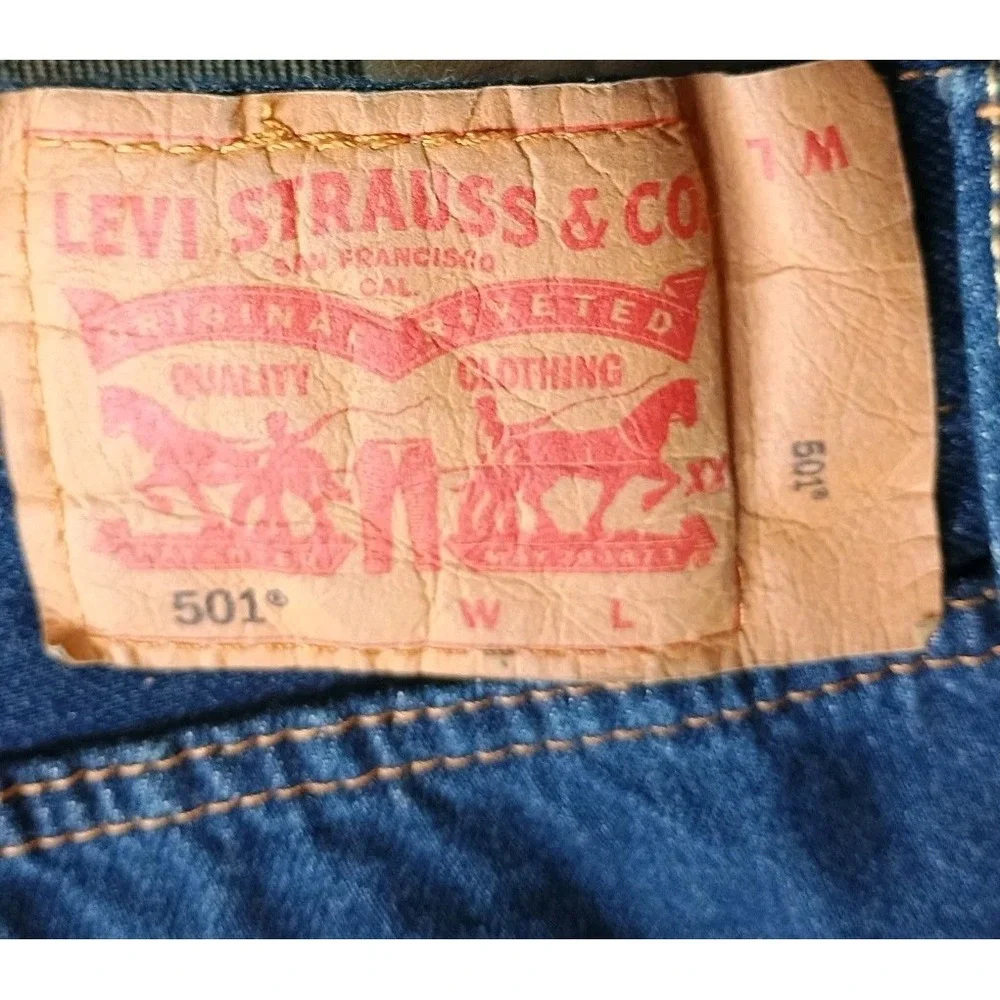 NWT Levi's 501 Original Stretch‎ Button Fly Big & Tall 48